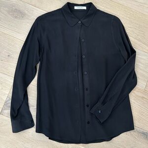 Everlane silk button-down shirt